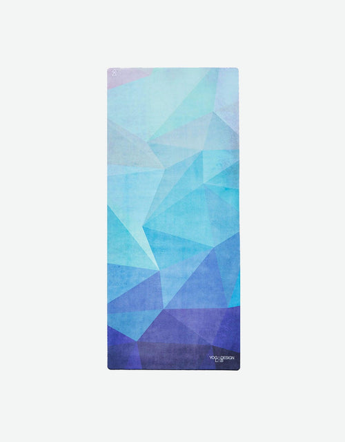 Kids Combo Yoga Mat - Geo Blue