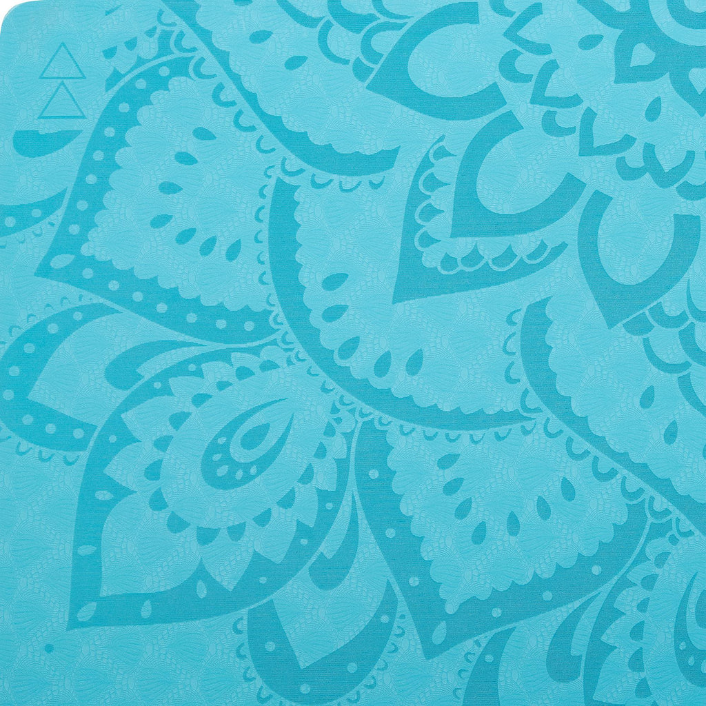 Flow Yoga Mat - Mandala Aqua