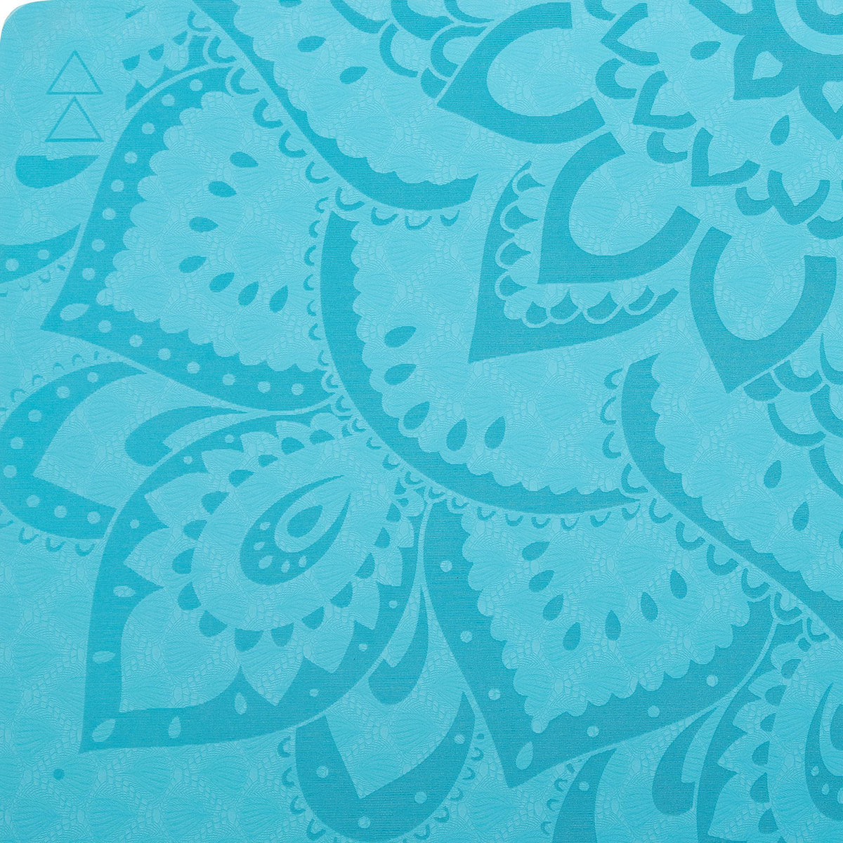 Flow Yoga Mat - Mandala Aqua