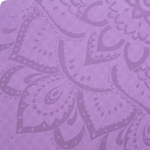 Flow Yoga Mat - Mandala Lavender