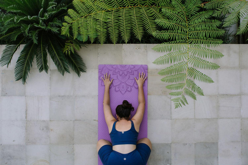 Flow Yoga Mat - Mandala Lavender