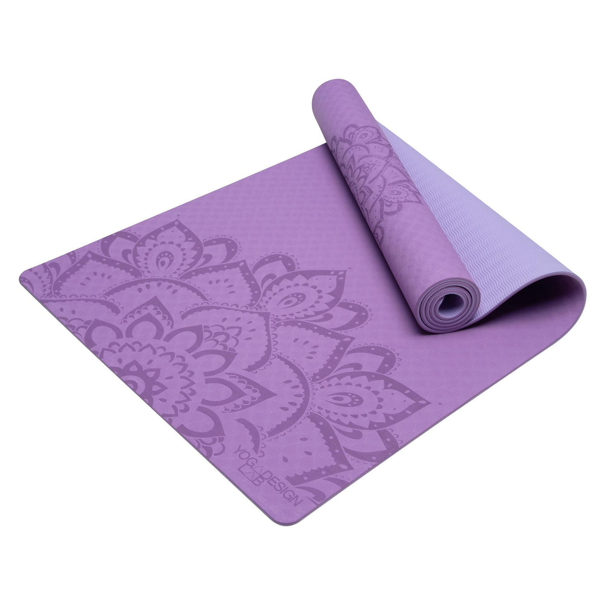 Flow Yoga Mat - Mandala Lavender