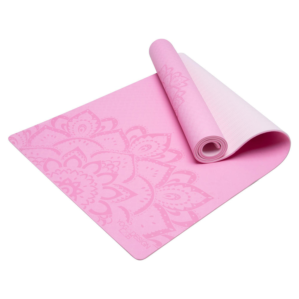 Flow Yoga Mat - Mandala Rose