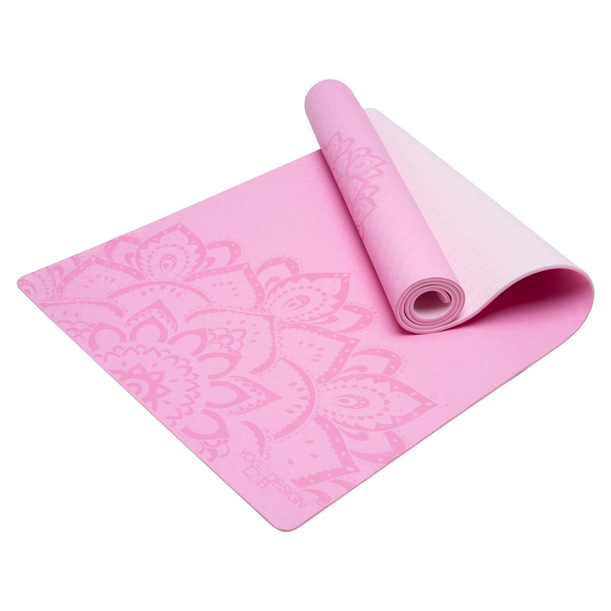 Flow Yoga Mat - Mandala Rose