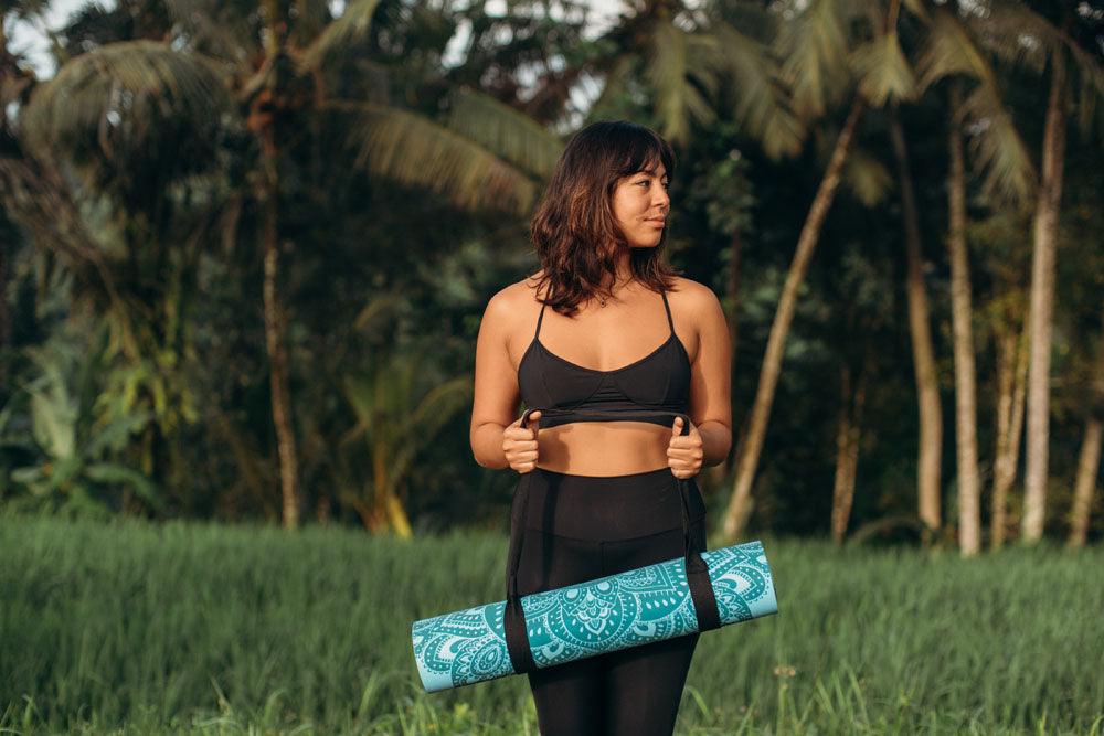 Infinity Yoga Mat - Mandala Aqua
