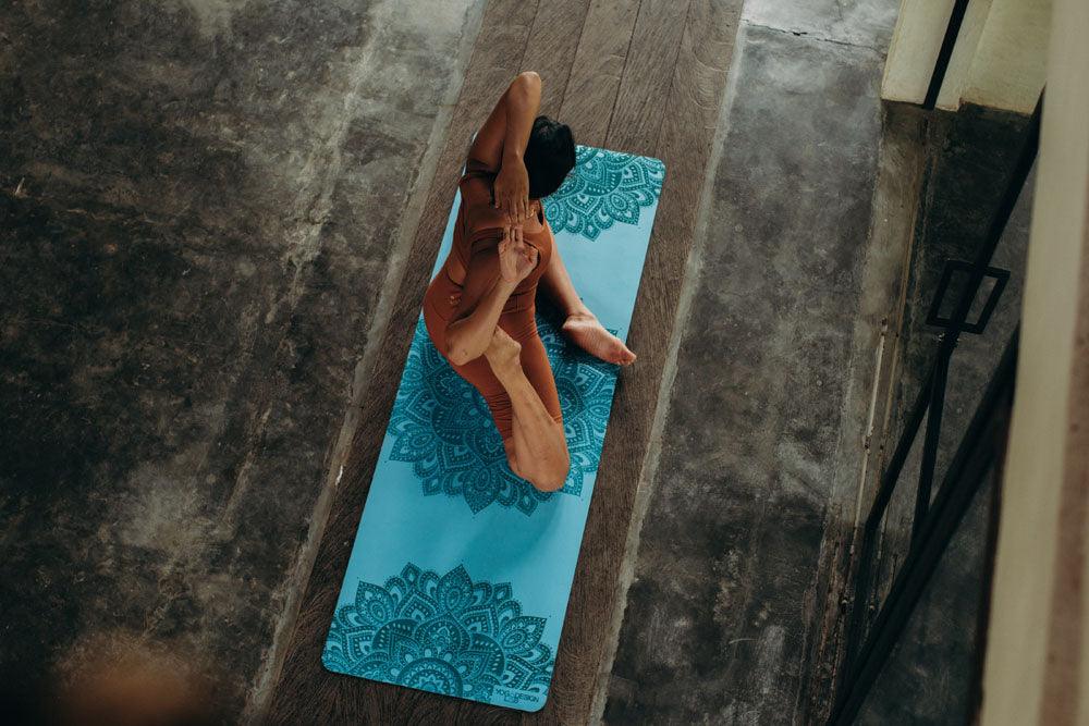 Infinity Yoga Mat - Mandala Aqua