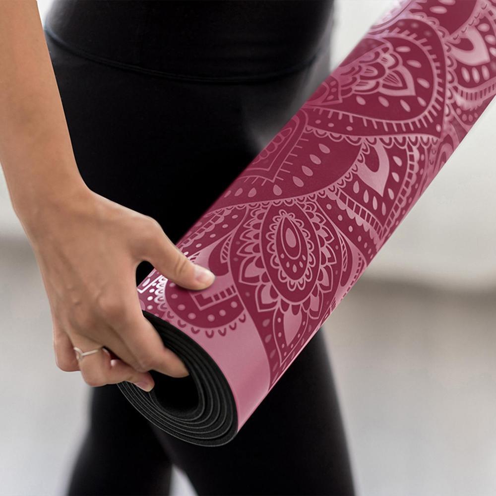 Infinity Yoga Mat - Mandala Rose
