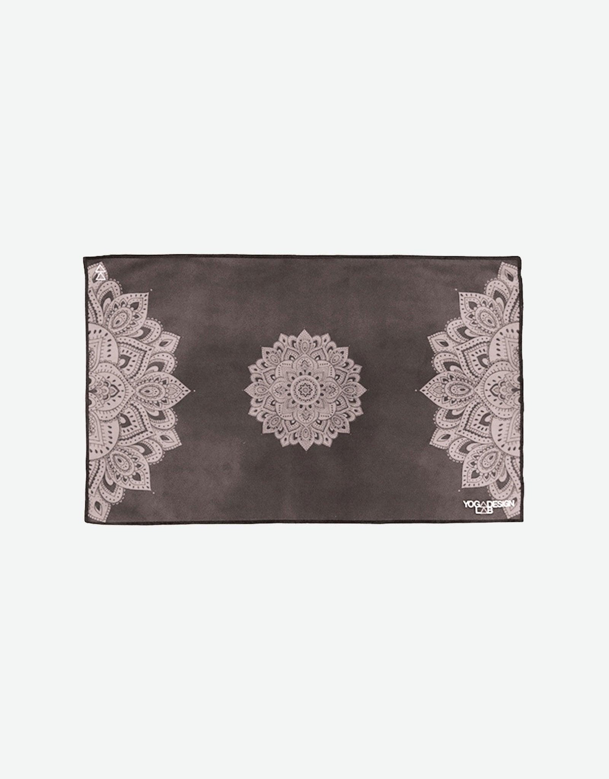 Yoga Hand Towel - Mandala Black