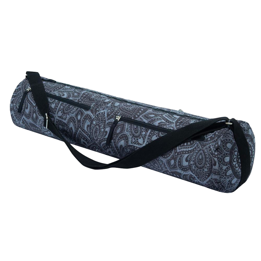 Yoga Mat Bag - Mandala Charcoal